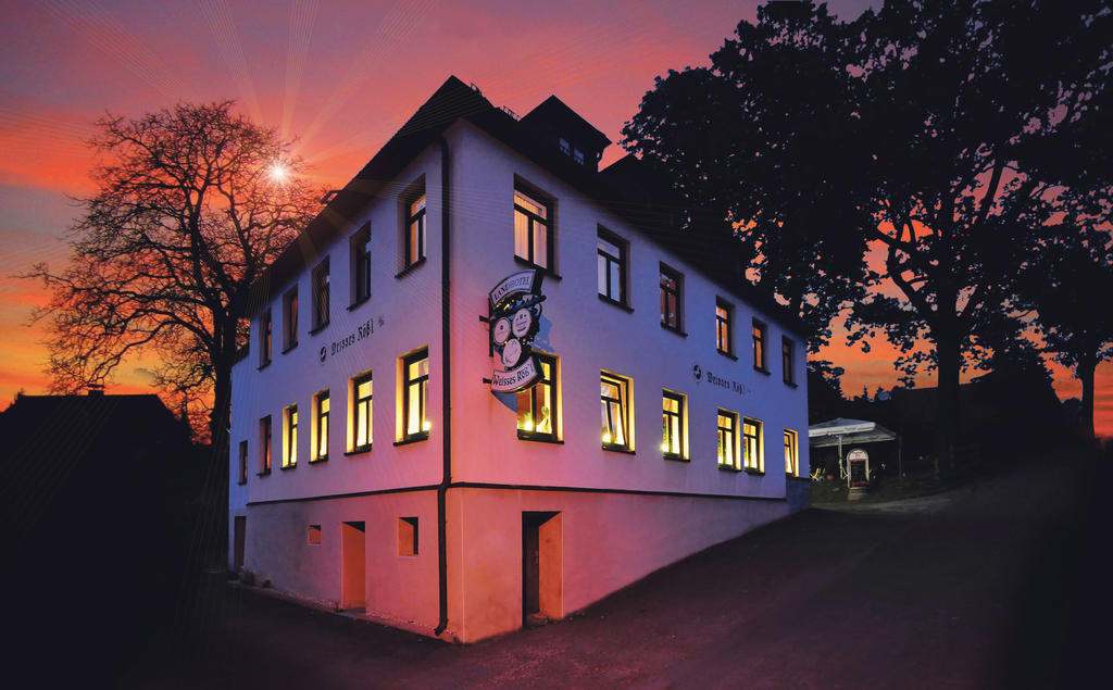 Landhotel Weisses Röß`l Adorf Exterior foto